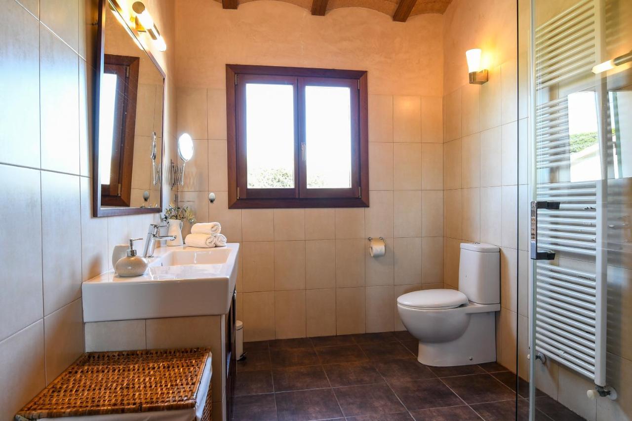 Moderne Finca Can Vicento - Heizung - Pizzaofen Porto Cristo Eksteriør bilde