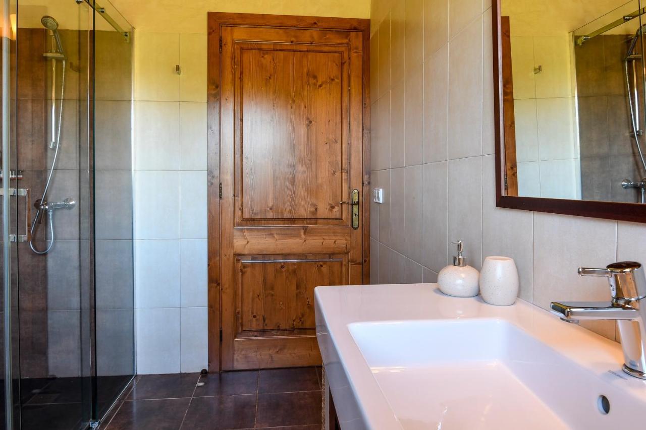 Moderne Finca Can Vicento - Heizung - Pizzaofen Porto Cristo Eksteriør bilde